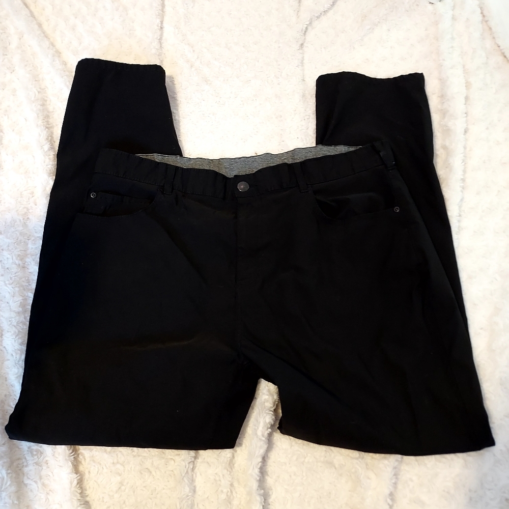 Black 40x32 Men's Denali Nylon & Spandex stretch pants Workwear Comfort